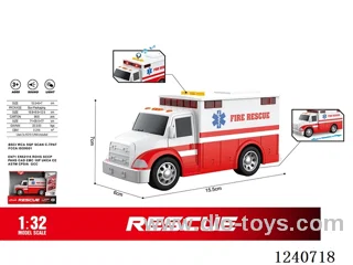 1:32 Inertial US Ambulance W L/M included battery