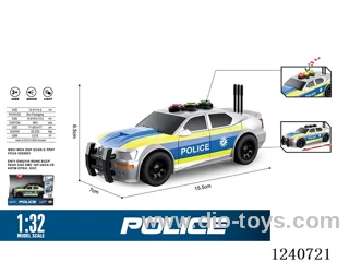 1. 32 Inertia German Transit Police Car W L/M included battery
