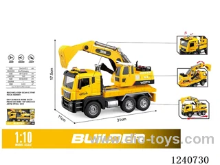 1:10 Inertial excavator (door opening ,pumping) W L/M included battery
