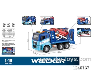 1:10 Inertia trailer (door opening ,pumping) W L/M included battery