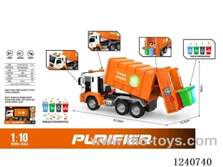 1:10 Inertial Sanitation Vehicle (door opening ,pumping) W L/M included battery