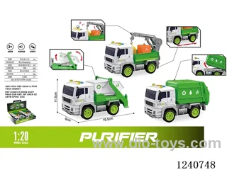 1:20 Inertia 6PCS Sanitation Vehicle Series W L/M included battery
