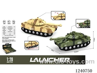 1:20 Inertia 6PCS Tank Series W L/M included battery