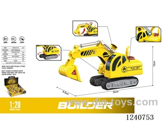 1:20 Inertia 6PCS Construction Vehicle Series W L/M included battery