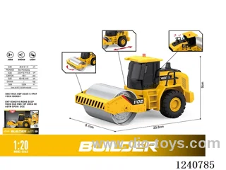 1:20 Inertial road roller W L/M included battery