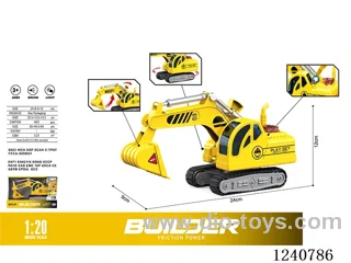 1:20 Inertial construction vehicle W L/M included battery