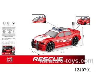 1:20 police vehicle W L/M included battery