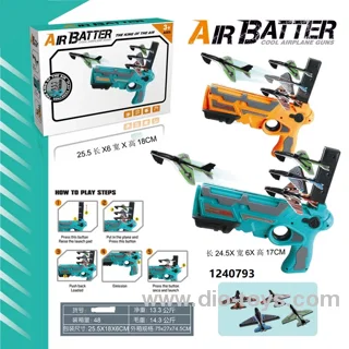 Outdoor shooting aircraft toy in color box