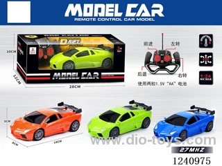 1:24 4ch rc car 3 colors not included battery