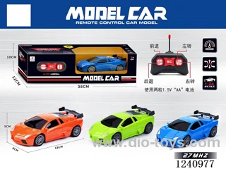 1:24 4ch rc car 3 colors not included battery