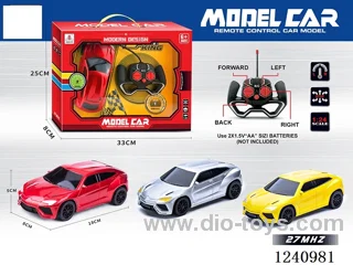 1:24 4ch rc car 3 colors not included battery