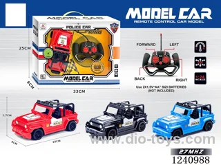 1:24 4ch rc car 3 colors not included battery
