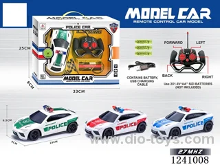 1:24 4ch rc car 3 colors included battery