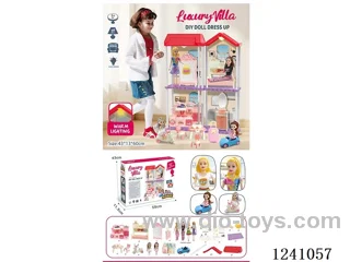 villa set with light included battery