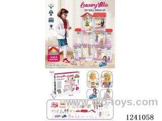 villa set with light included battery