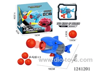Softball gun with 3 grains of softball (2-colour mix)