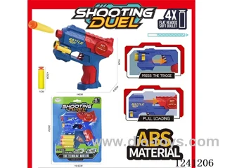 Softball gun with 4 grains of softball (handle can be filled with sugar)
