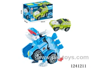 B/O Universal Dinosaur Transformer Stunt Car - Not Included Battery