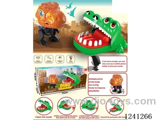 Dinosaur + Biting Toy Set