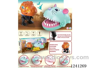 Dinosaur + Biting Toy Set