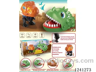 Dinosaur + Biting Toy Set