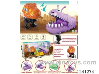Dinosaur + Biting Toy Set