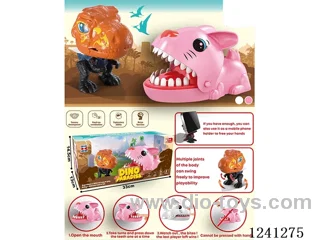 Dinosaur + Biting Toy Set