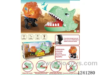 Dinosaur + Biting Toy Set