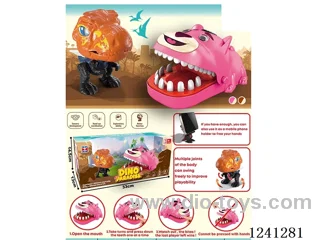 Dinosaur + Biting Toy Set