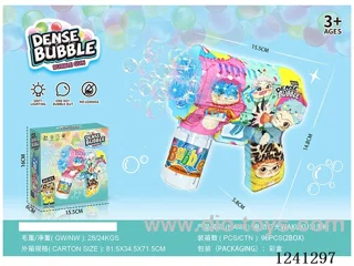 B/O bubble gun with light not included battery