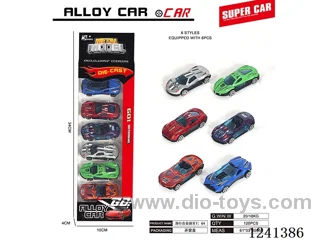 1:64 free wheel alloy car