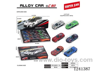 1:64 free wheel alloy car 18PCS