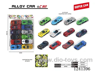 1:64 free wheel alloy car