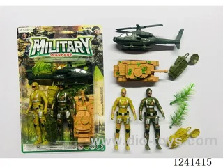 Military set - soldier*2 12CM