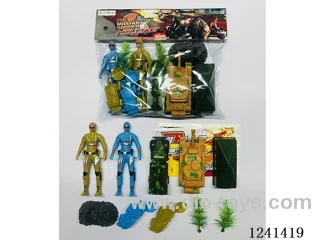 Military set - soldier*2 12CM