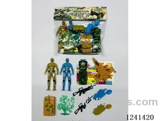 Military set - soldier*2 12CM