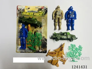 Military set - soldier*2 9.5CM