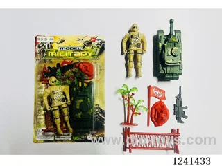 Military set - soldier*1 9.5CM
