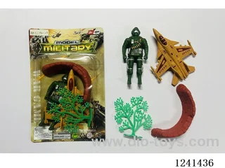 Military set - soldier*1 9.5CM