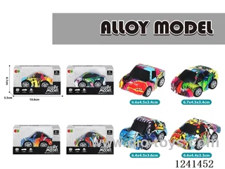 pull back alloy car