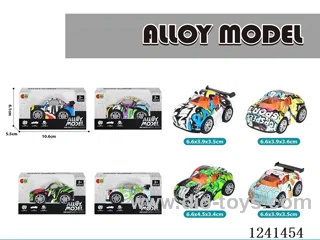 pull back alloy car