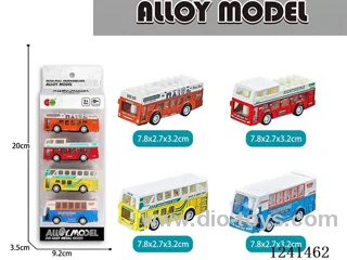 pull back alloy car 4PCS