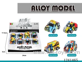 pull back alloy car 8PCS