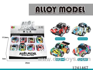 pull back alloy car 8PCS