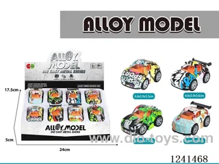 pull back alloy car 8PCS
