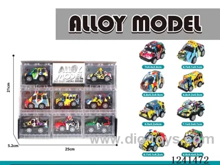 pull back alloy car 8PCS