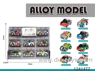 pull back alloy car 8PCS