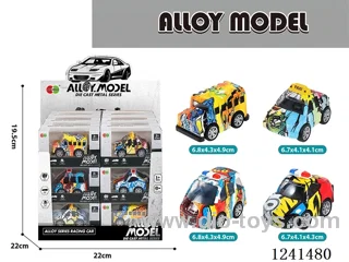 pull back alloy car 24PCS