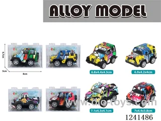pull back alloy car