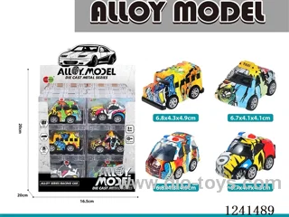 pull back alloy car 24PCS